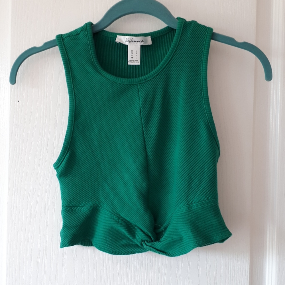 Ribbed croptop